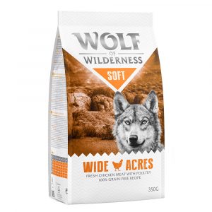 KONG Classic - passend dazu: Wolf of Wilderness "Wide Acres" - Huhn (halbfeucht) 350 g