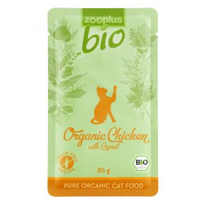 Probierpaket: zooplus Bio 6 x 85 g - Bio Huhn mit Bio Karotte (Megapack 6x85g)