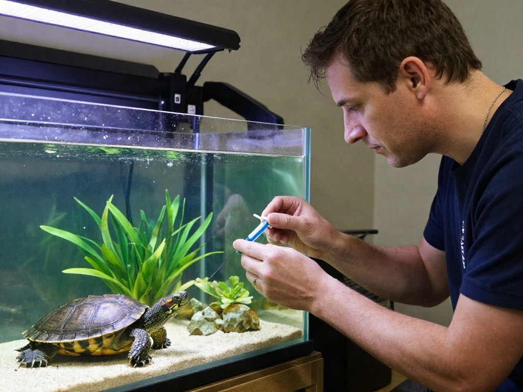 Wasserschildkröte Aquarium