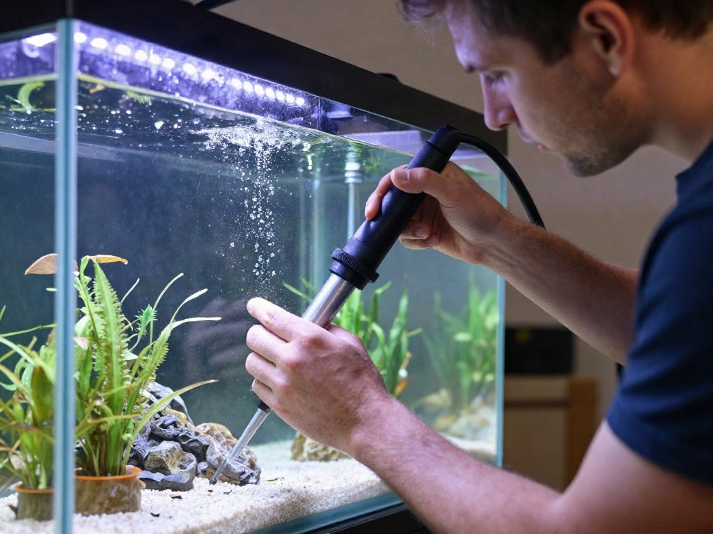 Aquarium reinigen