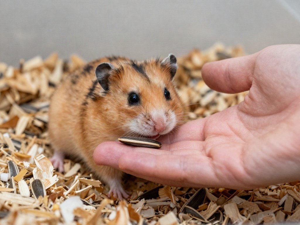Hamster beißt