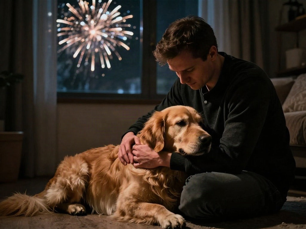 Hund Angst Silvester