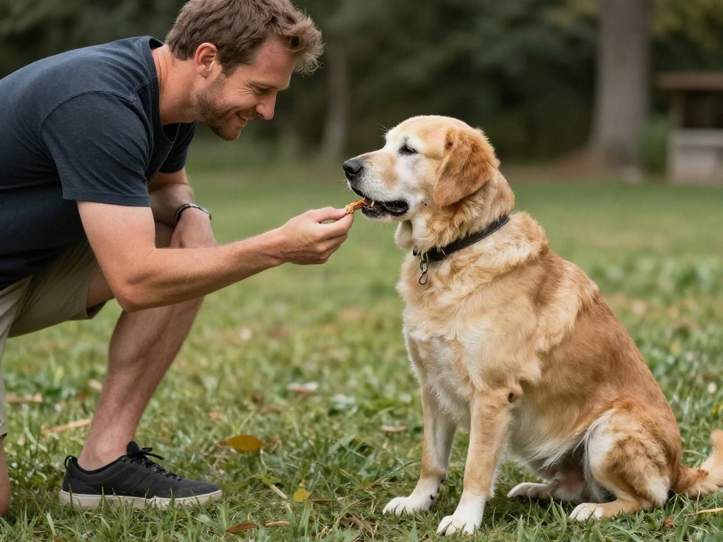 Hund bellt andere Hunde an
