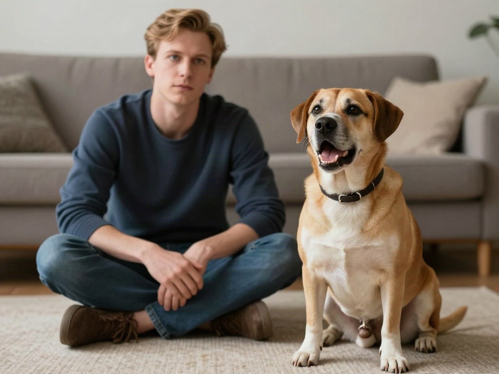 Hund bellt ständig