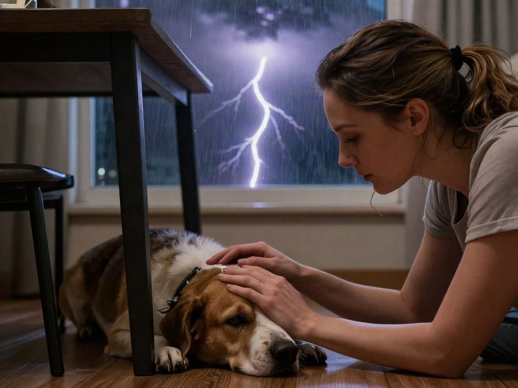 Hund Angst Gewitter