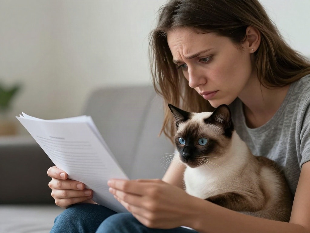 Katze frisst nicht