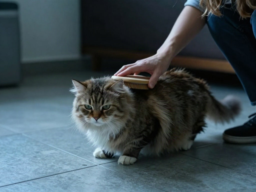 Katze im Sommer