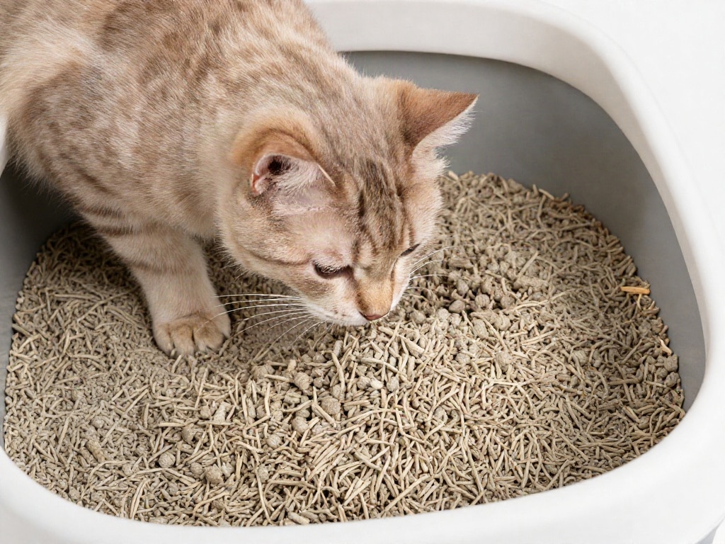 Katzenstreu wechseln
