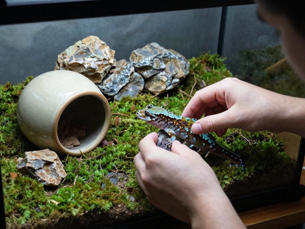 Leopardgecko Terrarium
