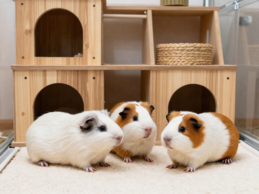 Meerschweinchen vergesellschaften