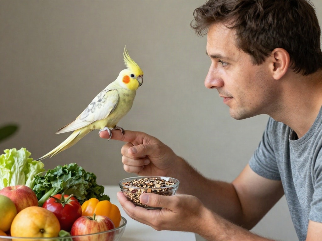 Nymphensittich Ernährung