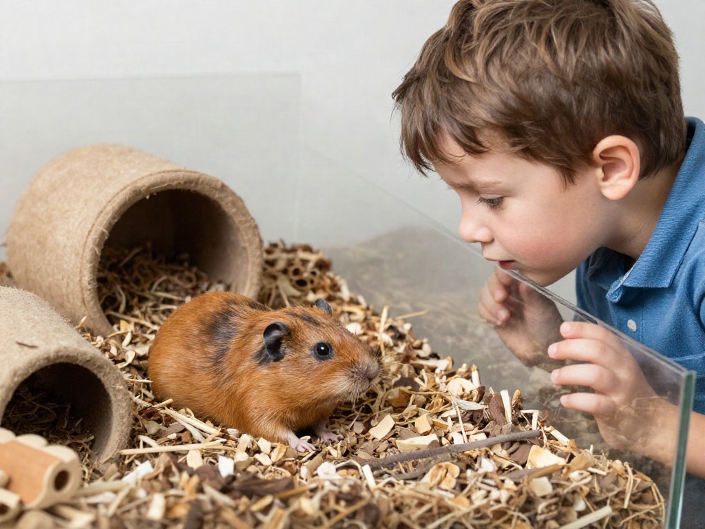 Rennmaus Gehege
